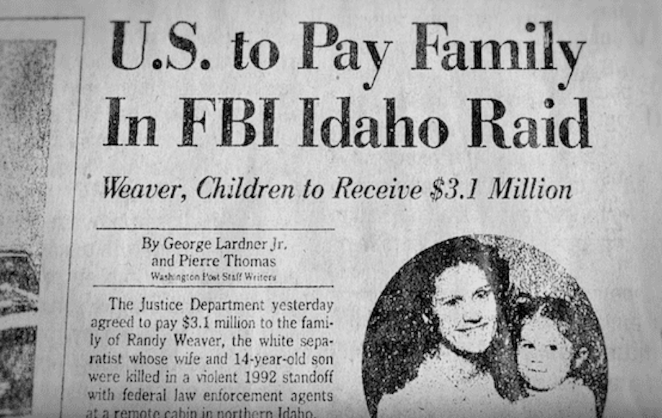 William Barr's Connection to Ruby Ridge, Defending FBI Snipers - The ...